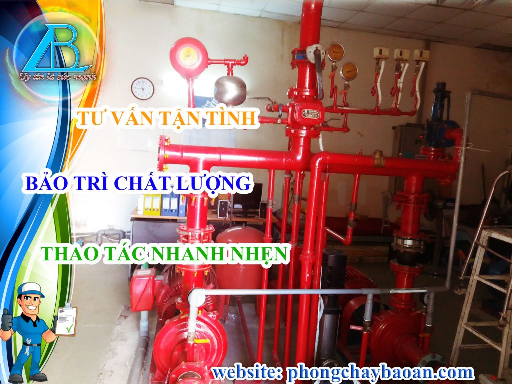 Bảo trì bảo dưỡng PCCC tại Bình Dương