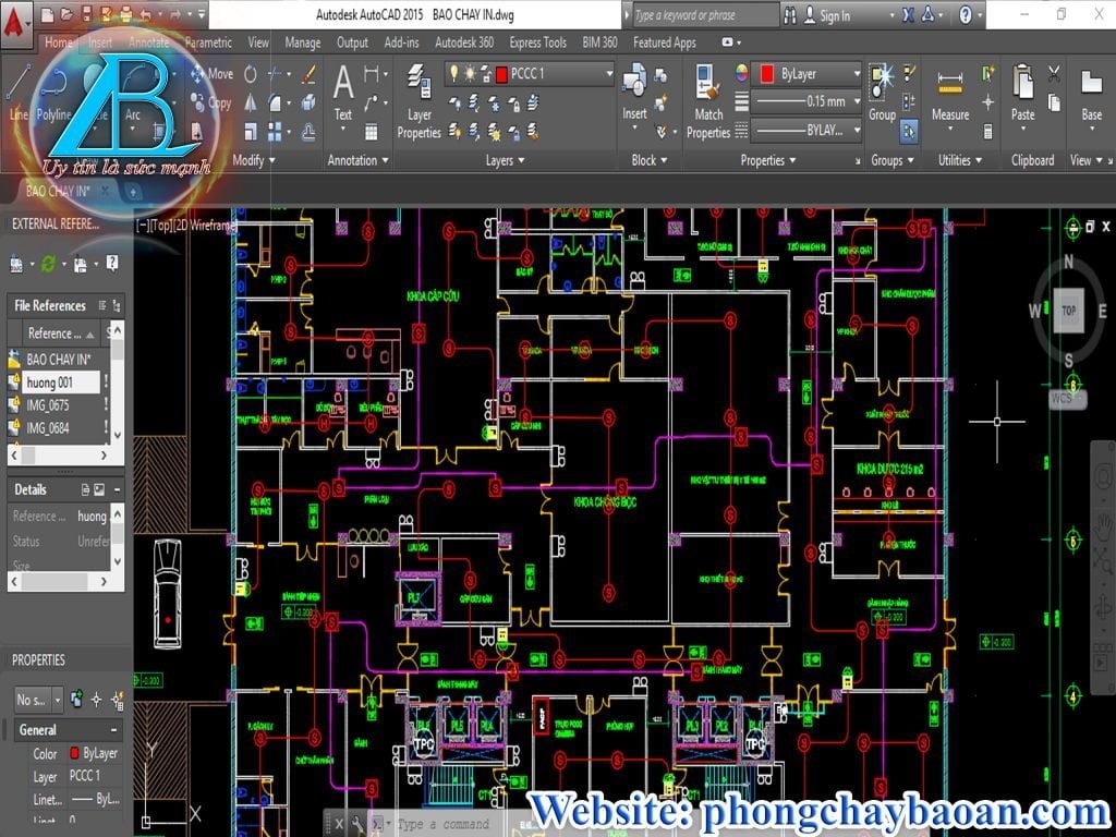 Bản vẽ thiết kế PCCC