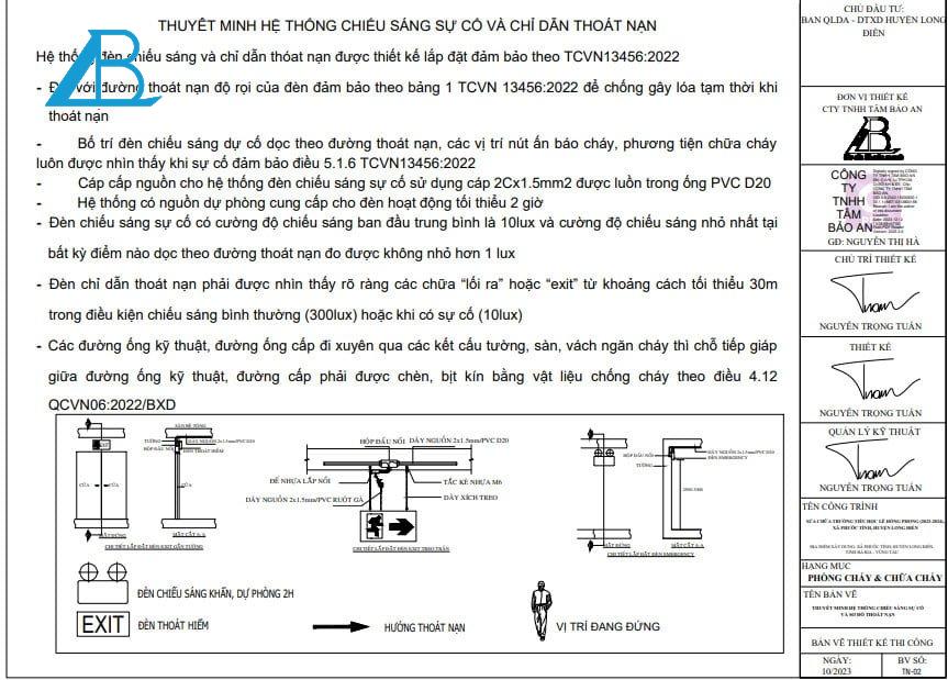 Giới Thiệu Về Bản Vẽ Thiết Kế Pccc