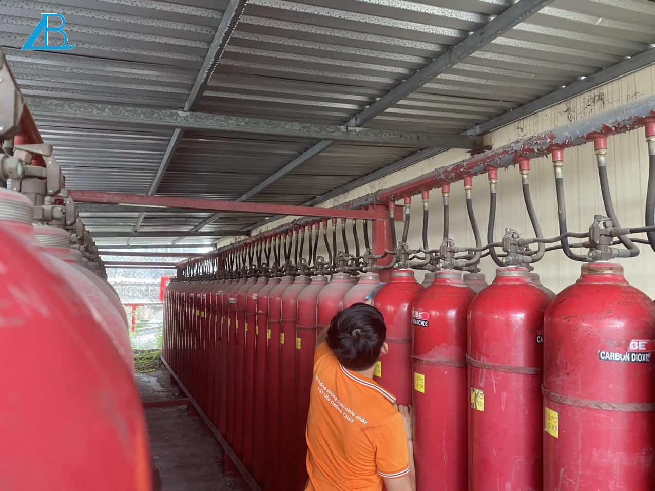 Thiết kế hệ thống chữa cháy khí Co2